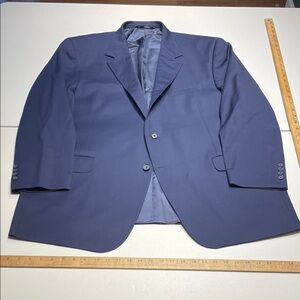 Coppley size 59/49R (XX.5L) Royal Blue Sports Jacket. Made in 🇨🇦